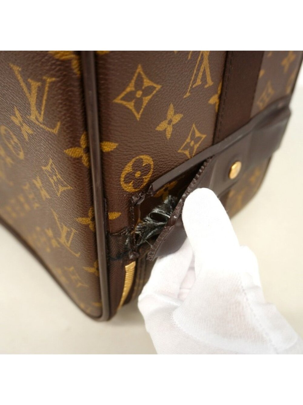 Louis Vuitton Travel Bag Monogram Pegase 55 Brown - Picture 6 of 10